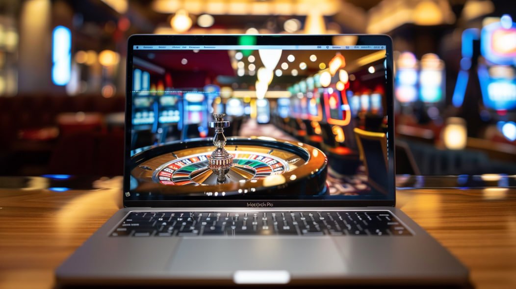 Pengguna ponsel membaca status penarikan dana